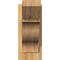 Ekena Millwork Funston Slat Rough Sawn Outlooker, Western Red Cedar, 6"W x 14"D x 14"H OUT06X14X14FST06RWR - alternate 2
